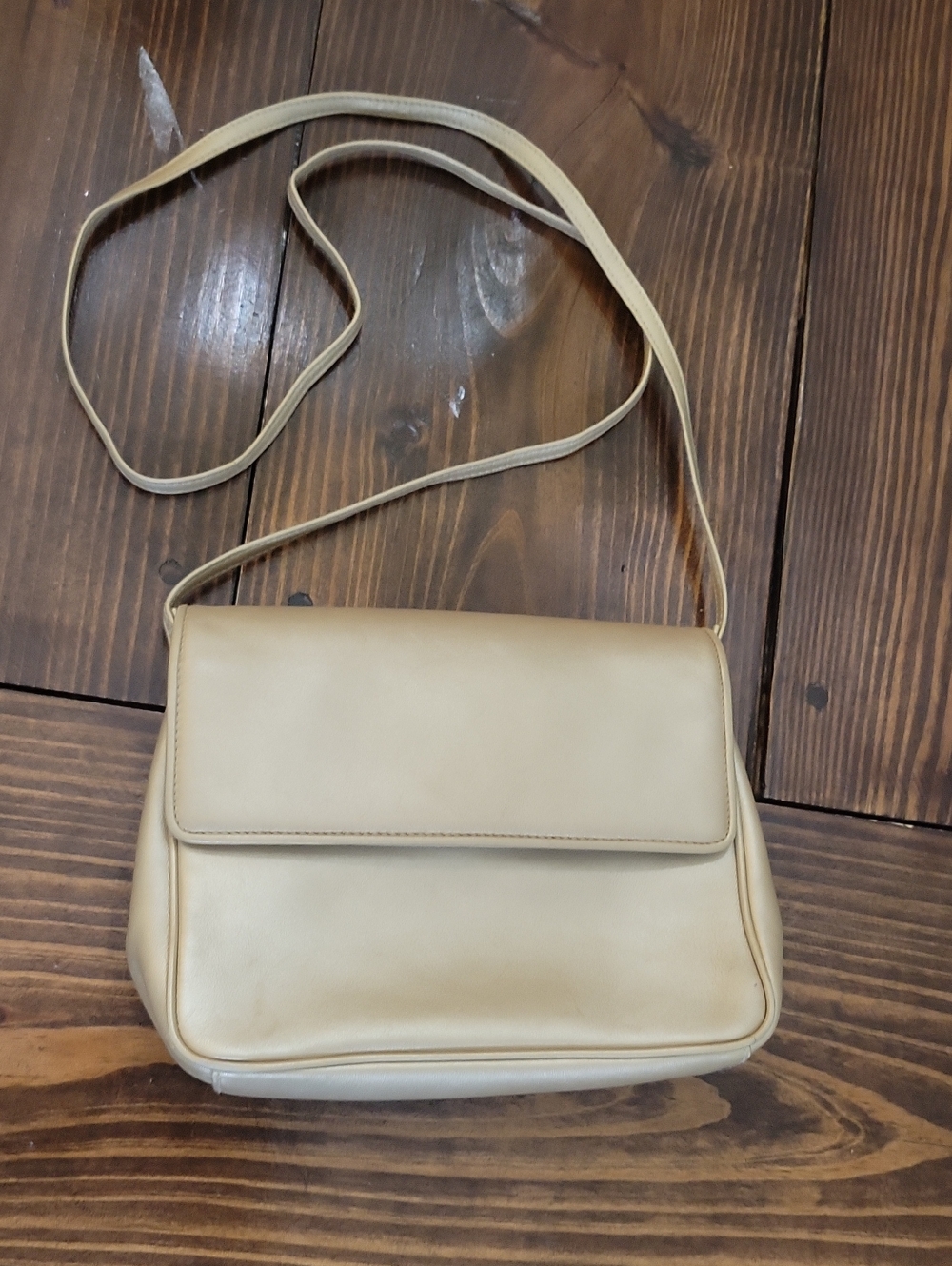 Preston & York Small Beige Cream Crossbody Bag, Perfect Wedding Guest Purse